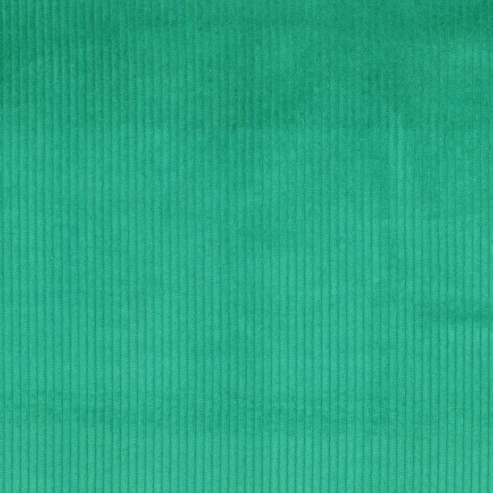 Gewassen ribcorduroy groen
