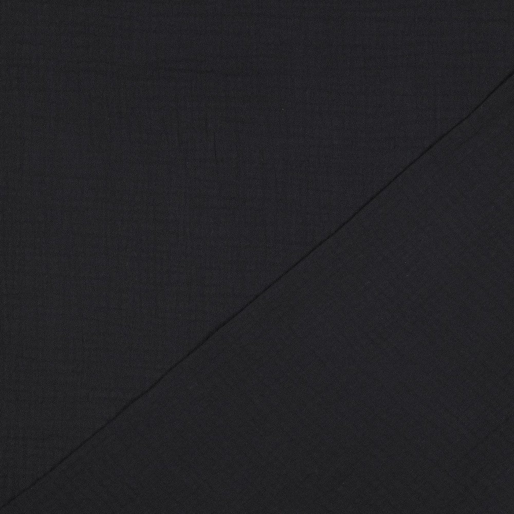 Double gauze zwart