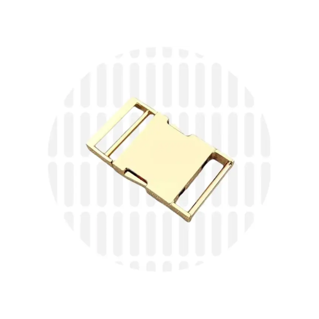 Zipper Zoo - klikgesp premium 32mm - gold