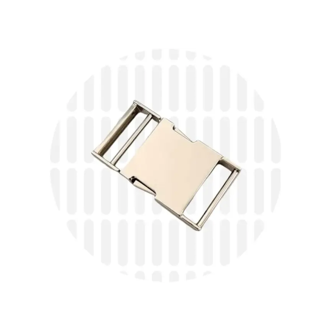 Zipper Zoo - klikgesp premium 32mm - nickel