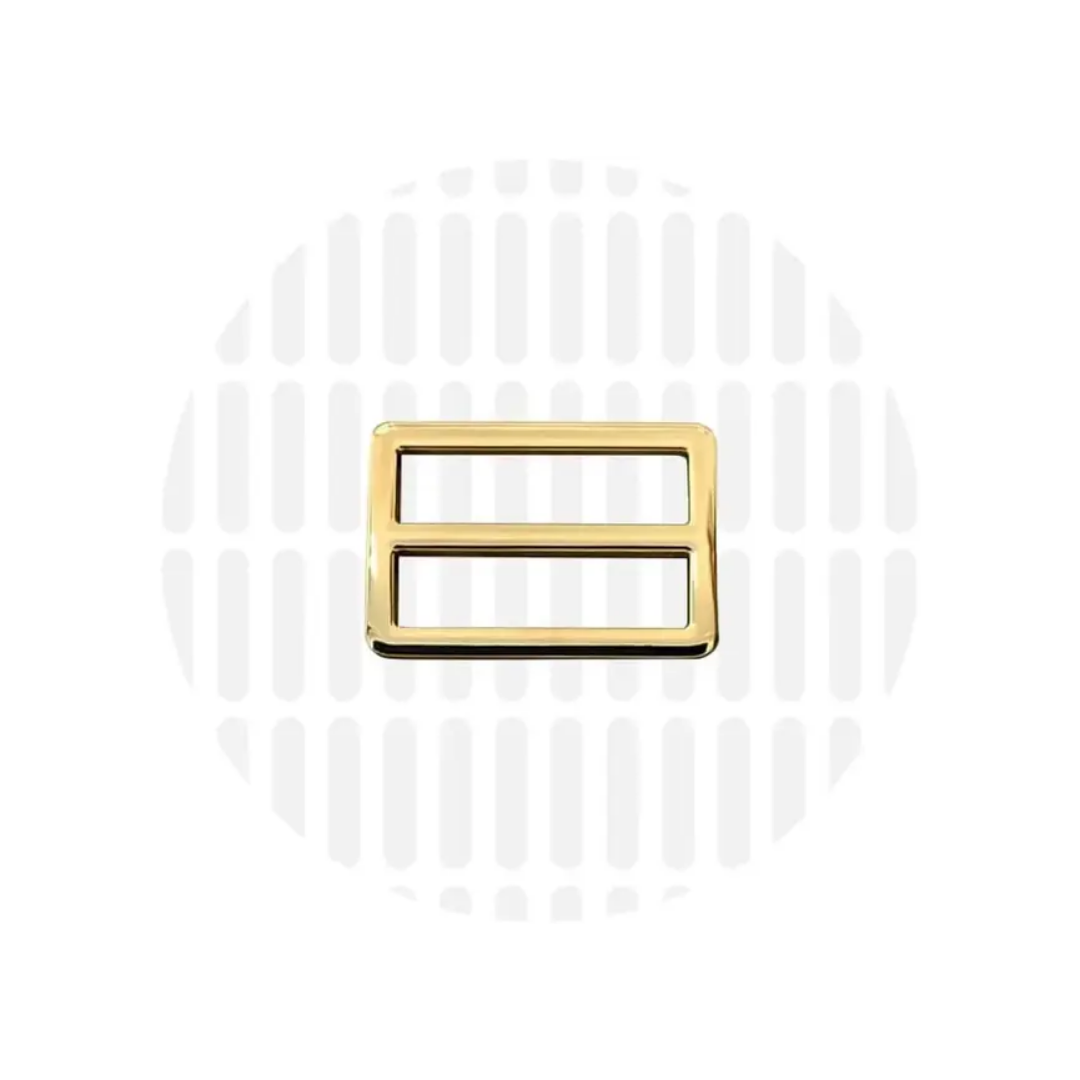 Zipper Zoo - schuifgesp sleek 32mm - gold