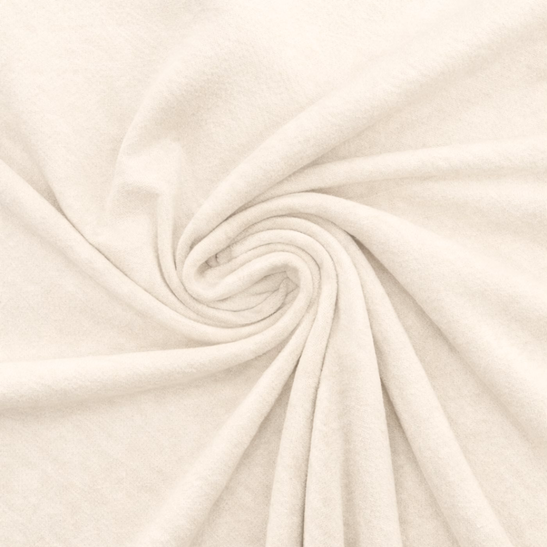 Stone washed linnen off white
