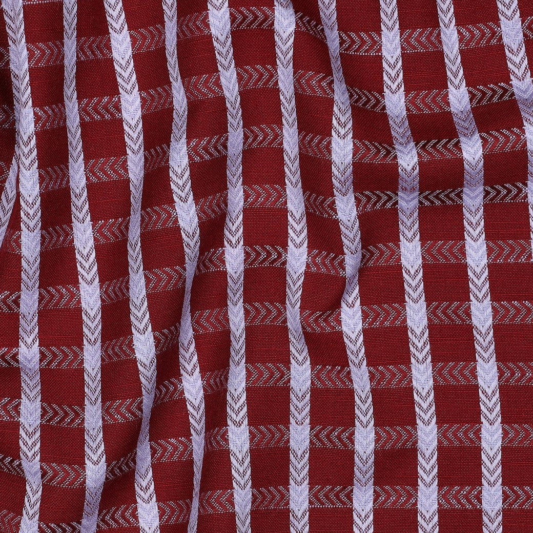 Katoen ruit roze rood licht blauw