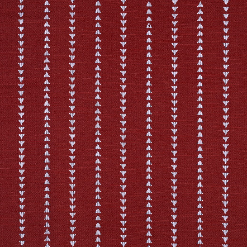 Katoen driehoek rood