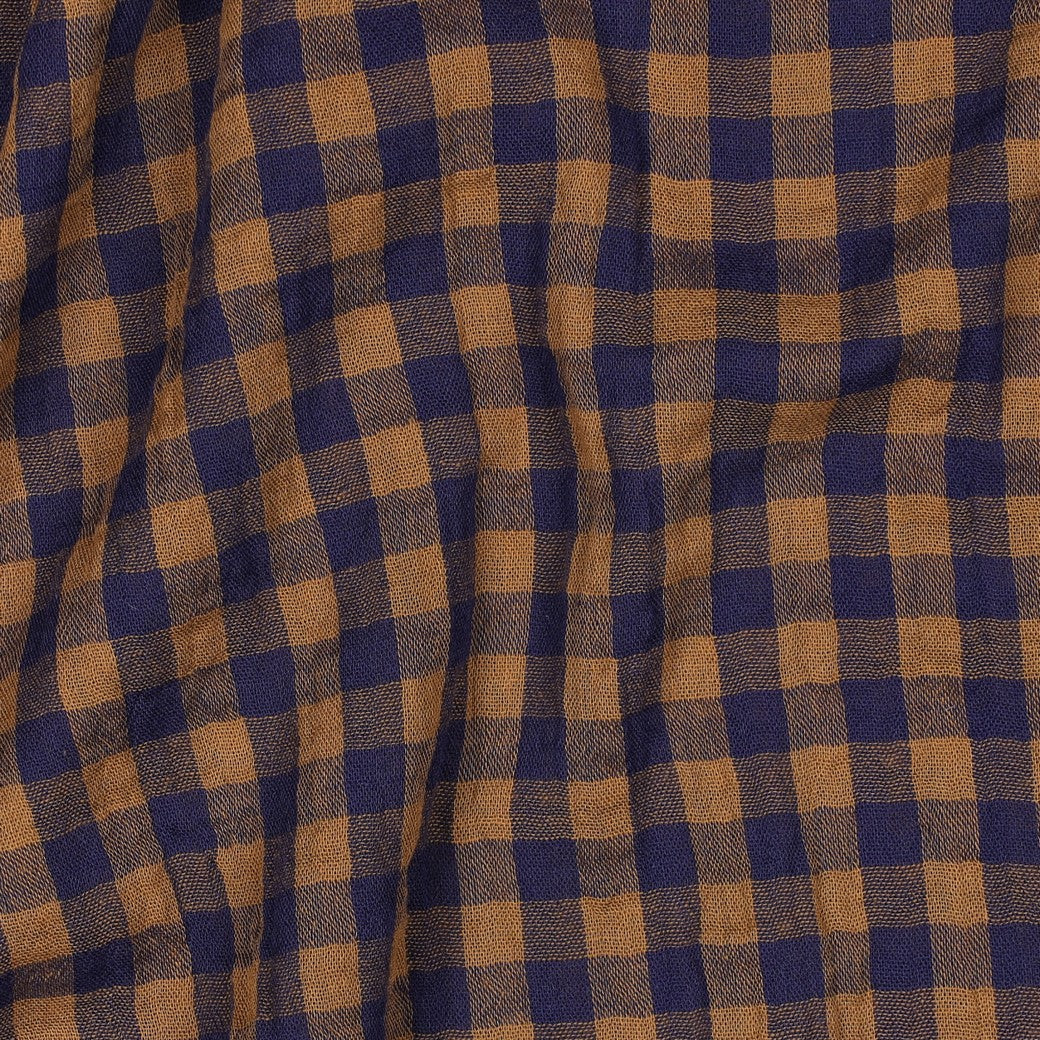double gauze ruiten
