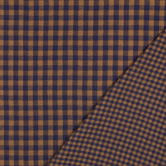 double gauze ruiten