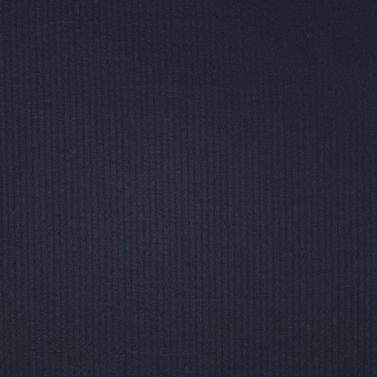 Seersucker katoen navy