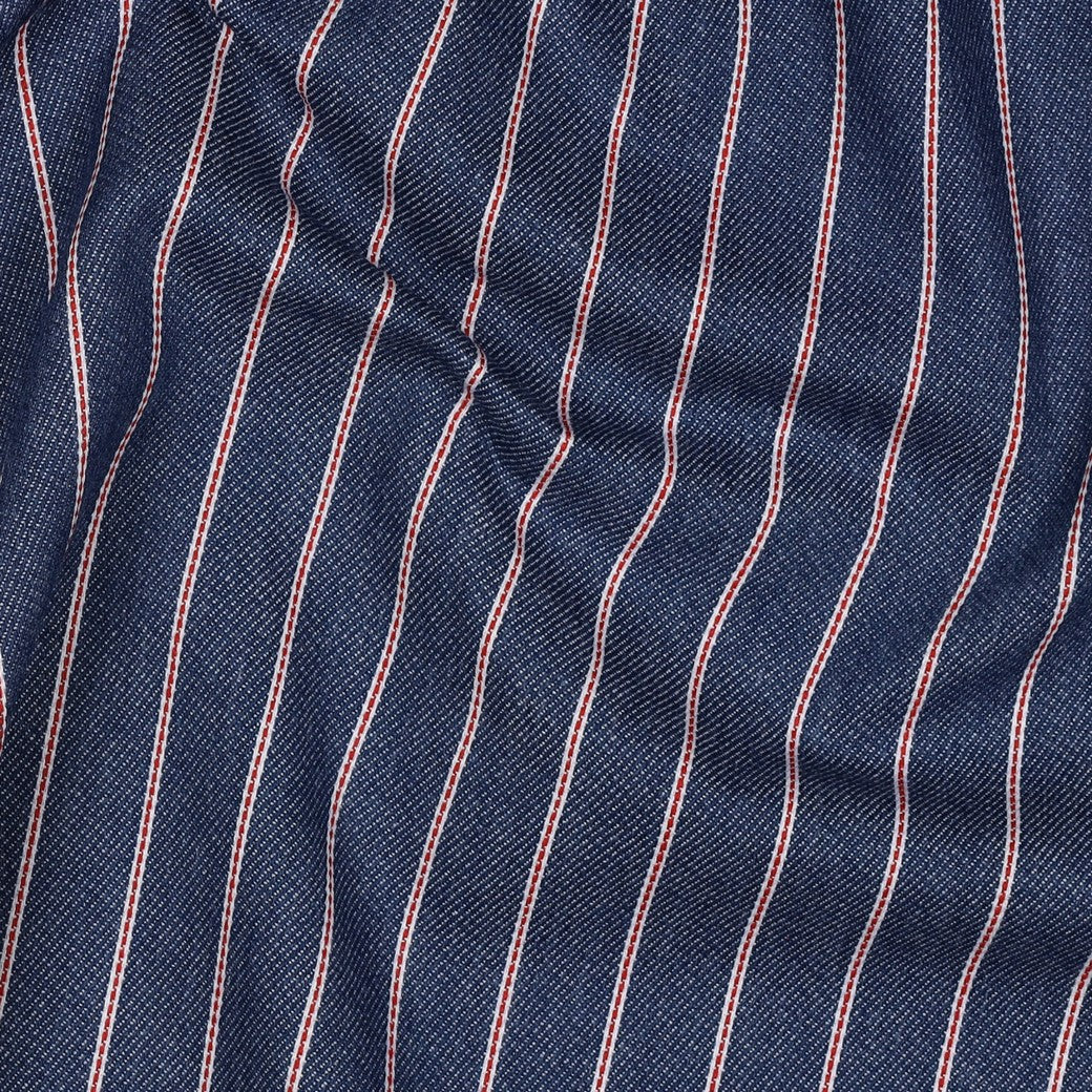 Denim strepen donker