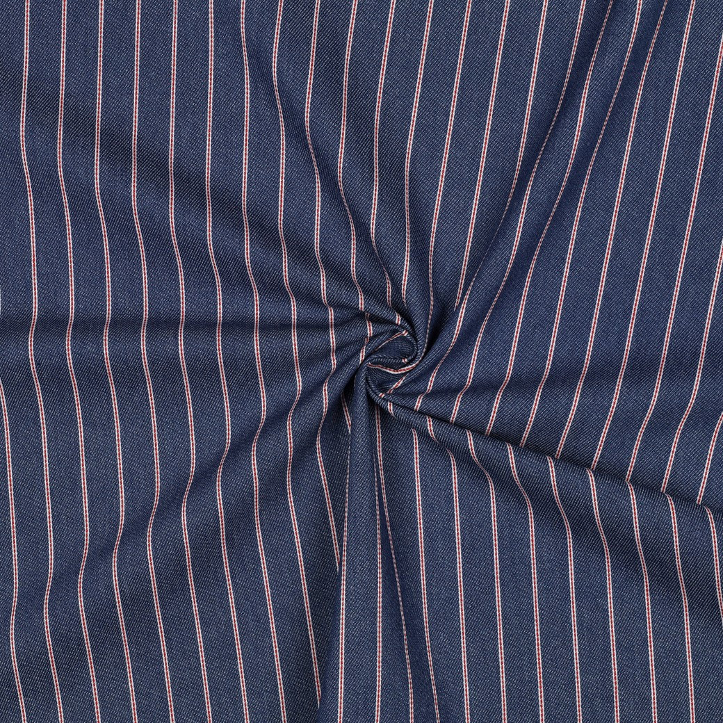 Denim strepen donker