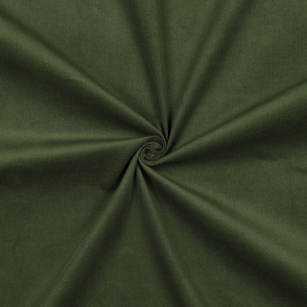 Corduroy babyrib forest green
