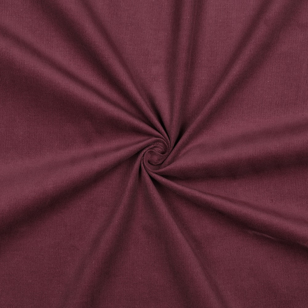 Corduroy babyrib aubergine