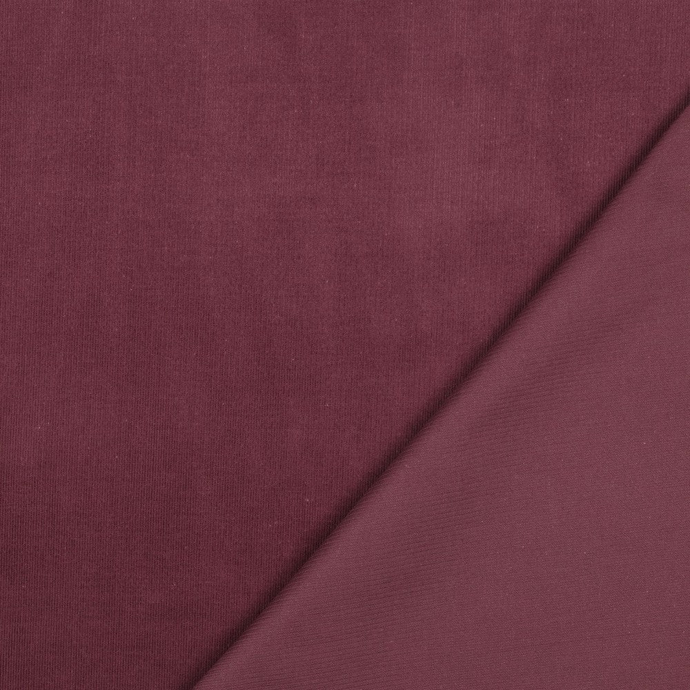 Corduroy babyrib aubergine