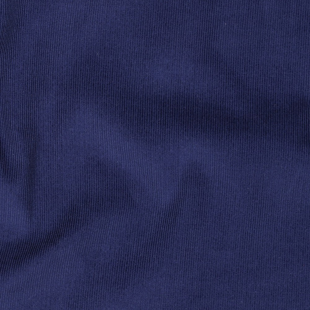 Corduroy babyrib marine blauw