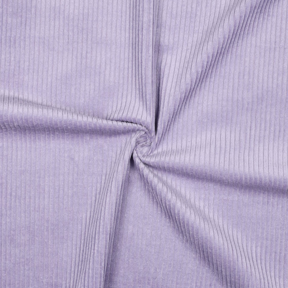 Gewassen ribcorduroy lila