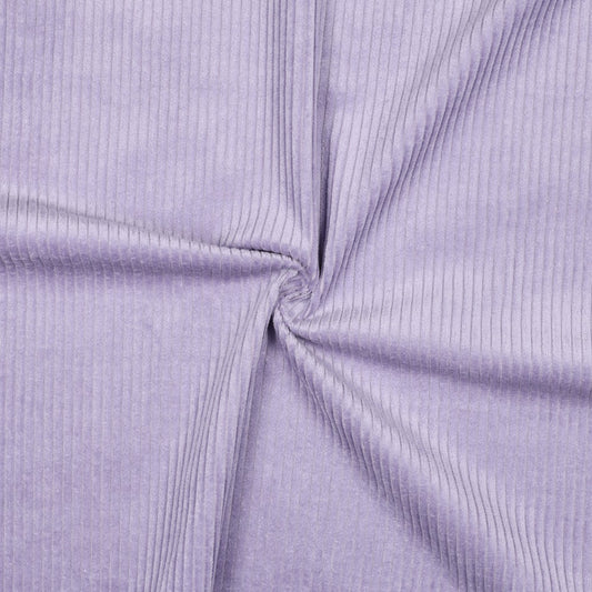 Gewassen ribcorduroy lila