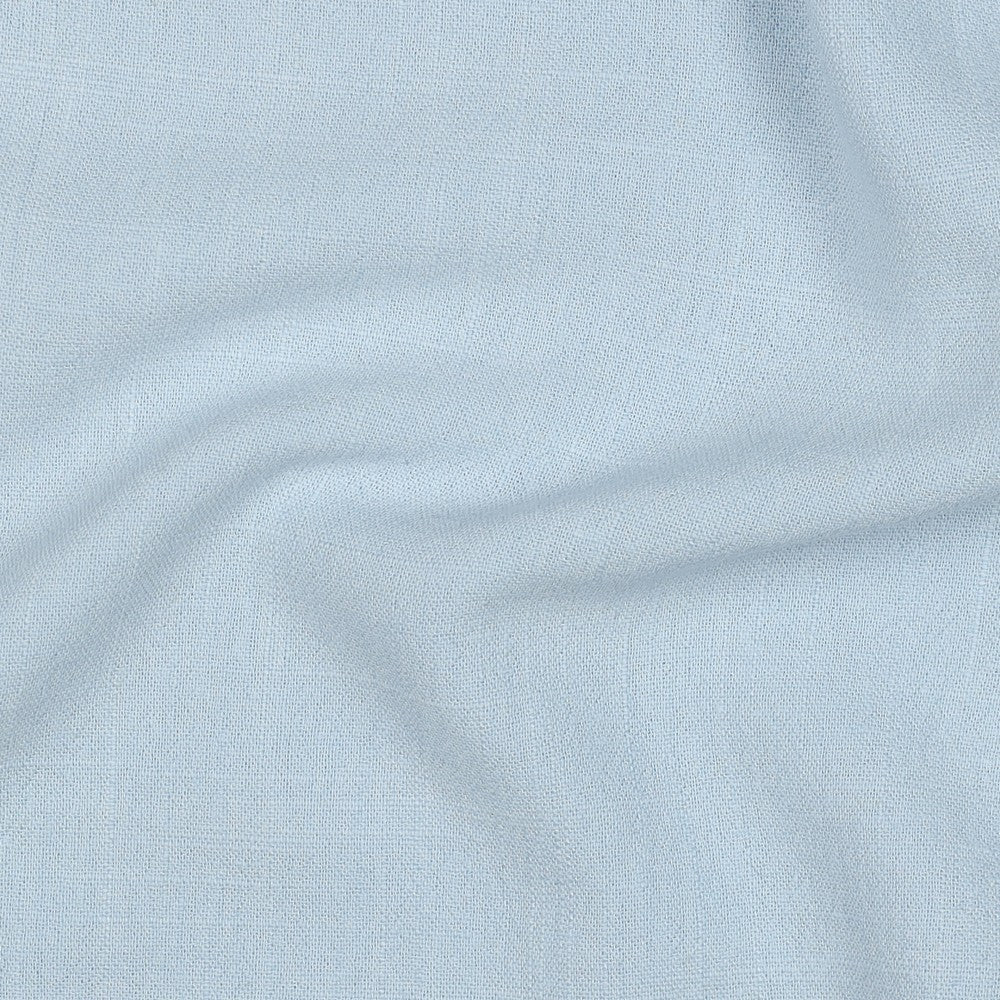 Stone washed viscose linnen licht blauw
