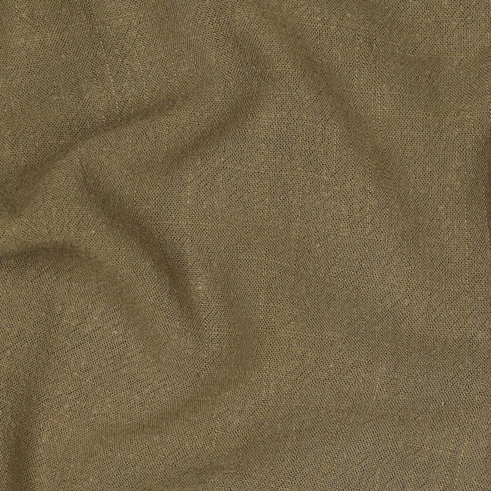 Stone washed viscose linnen olive