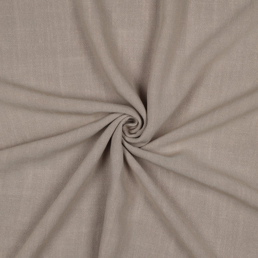 Stone washed viscose linnen zand