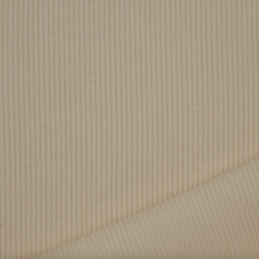 Rib tricot beige