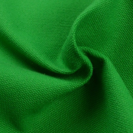 Canvas katoen fel groen
