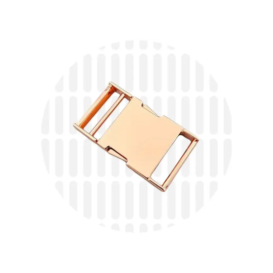 Zipper Zoo - klikgesp premium 32mm - rose gold