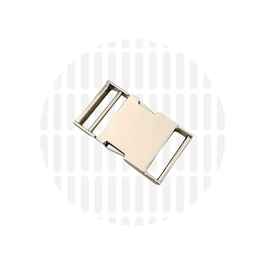 Zipper Zoo - klikgesp premium 32mm - nickel