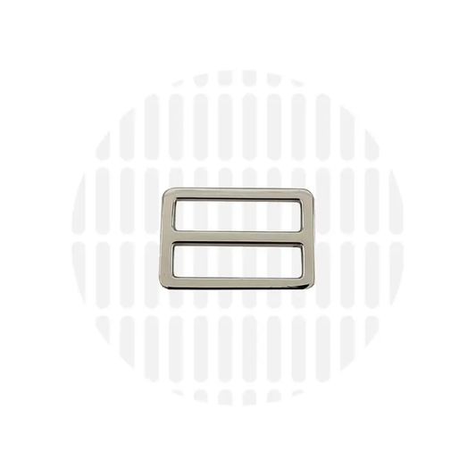 Zipper Zoo - schuifgesp sleek 32mm - nickel