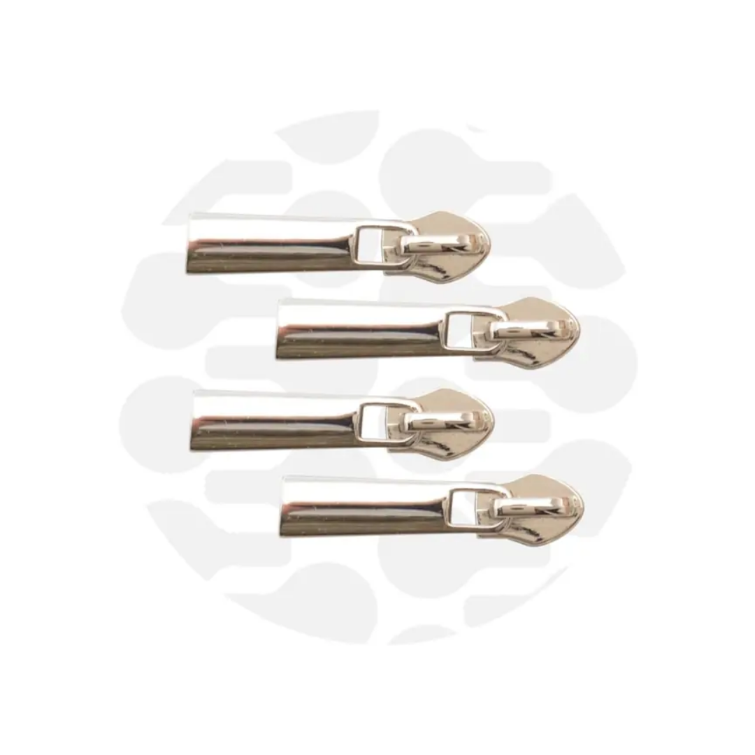 Zipper Zoo - ritsschuiver classic - nickel