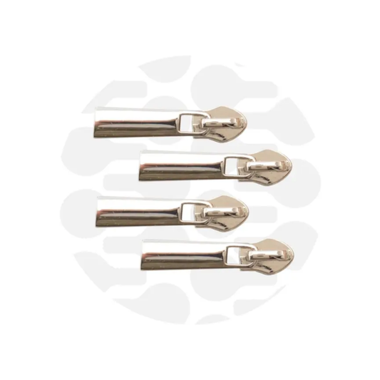 Zipper Zoo - ritsschuiver classic - nickel