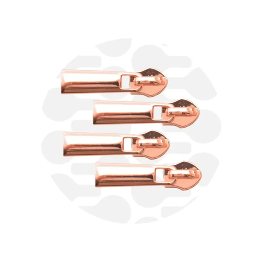 Zipper Zoo - ritsschuiver classic - rose gold