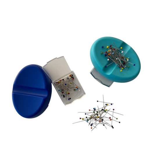 Speldenmagneet met opbergbakje